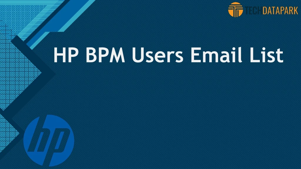 hp bpm users email list