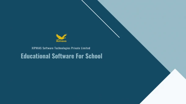 Educational Software For School