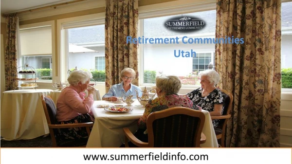 Our Big Differences Over Other Retirement Communities Utah