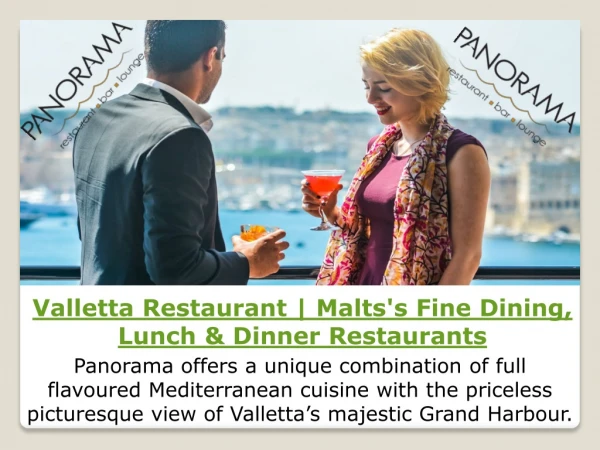 Valletta Restaurant | Malts's Fine Dining, Lunch & Dinner Restaurants
