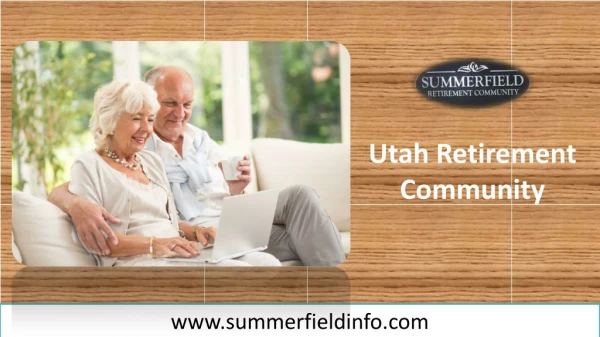 The Holistic Living At Our Utah Retirement Community