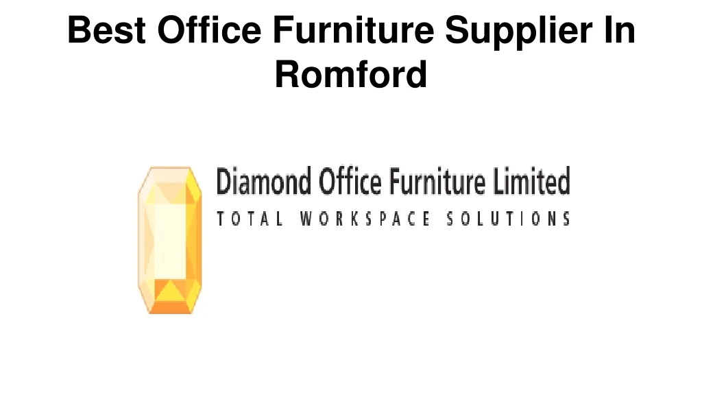 best office furniture supplier in romford