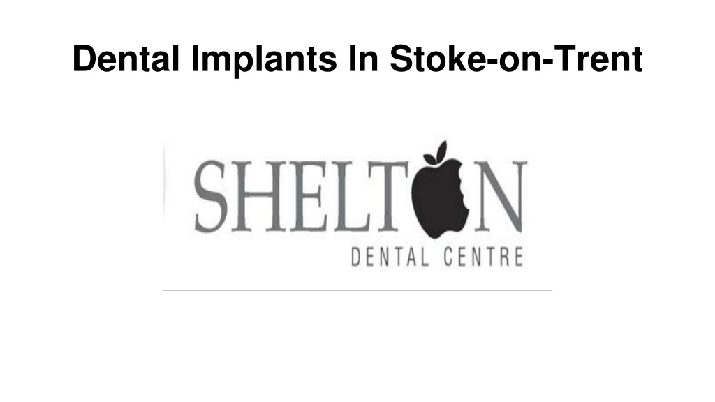 dental implants in stoke on trent