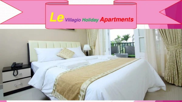 Choose between our one bedroomed and two bedroomed apartments.
