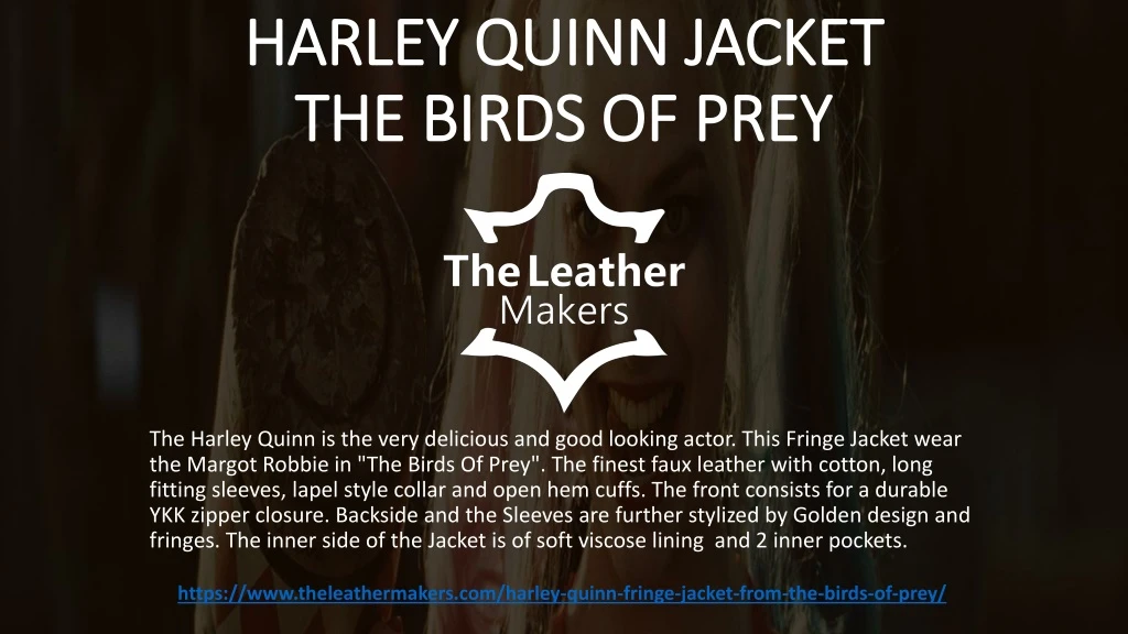 harley quinn jacket the birds of prey
