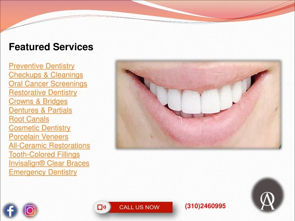 featured services preventive dentistry checkups