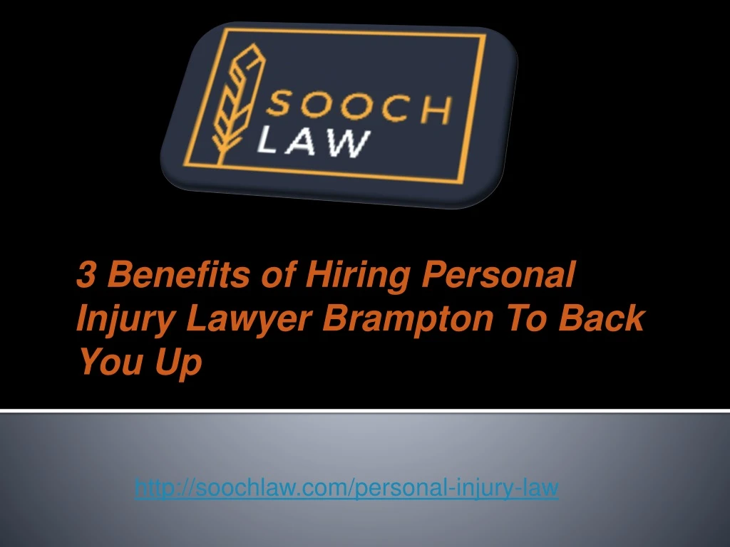 3 benefits of hiring personal injury lawyer
