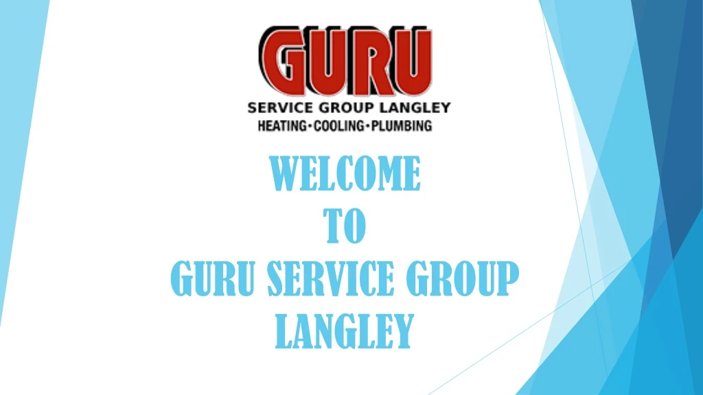 welcome to guru service group langley