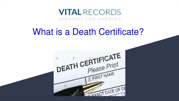 How Long Does It Take to Receive a Death Certificate?