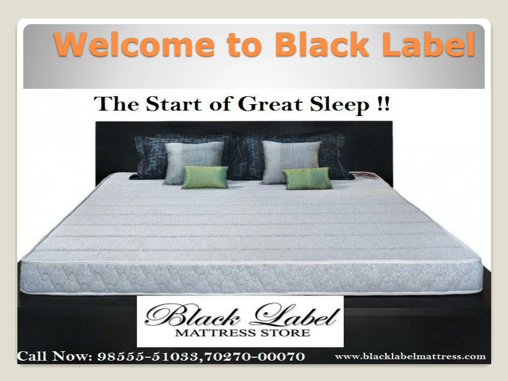 welcome to black label