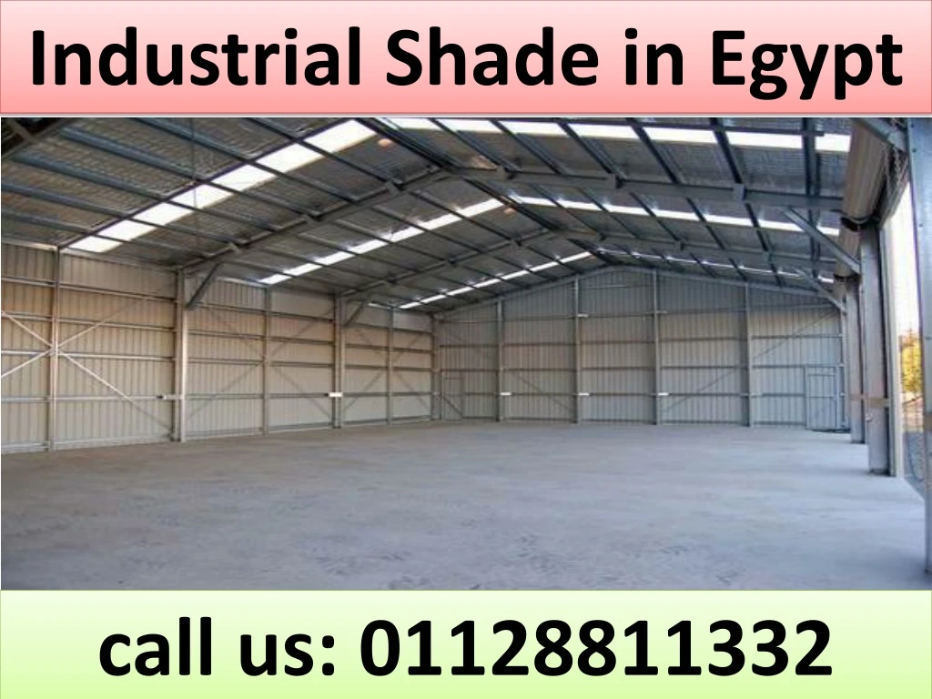 industrial shade in egypt