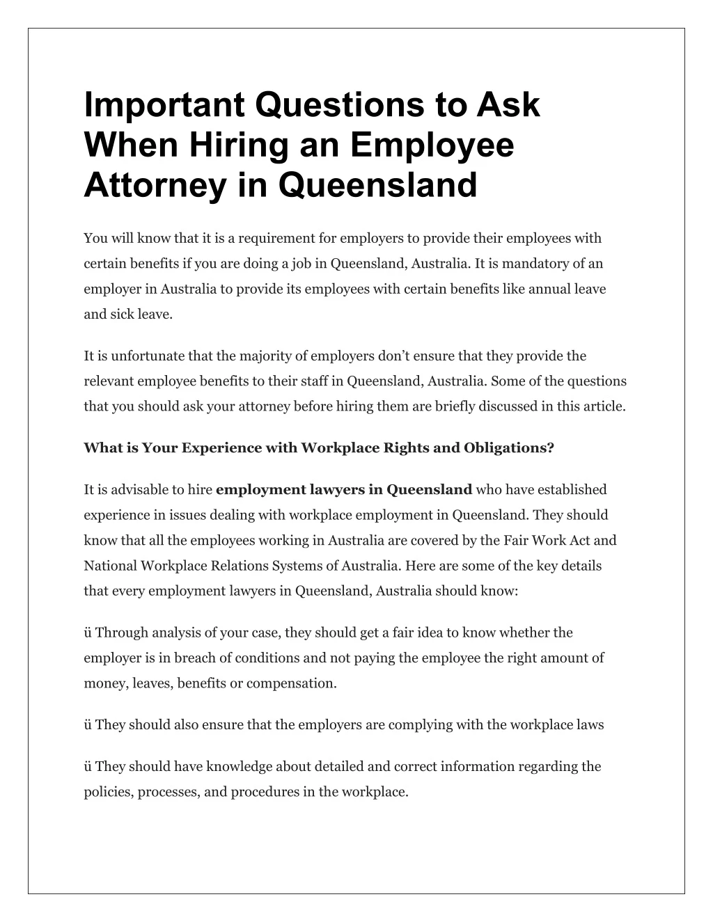 important questions to ask when hiring
