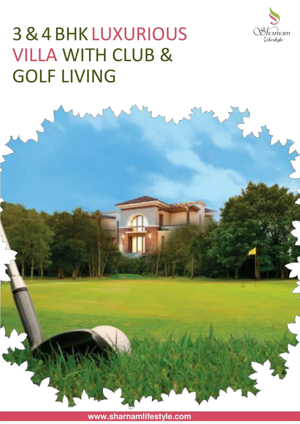 3 4 bhk luxurious villa with club golf living