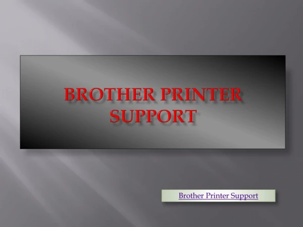 Brother Printer Support | Brother Printer Customer Service