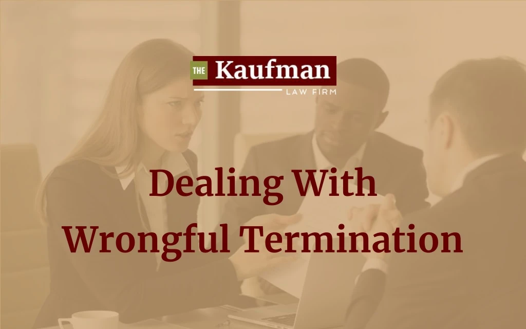 dealing with wrongful termination