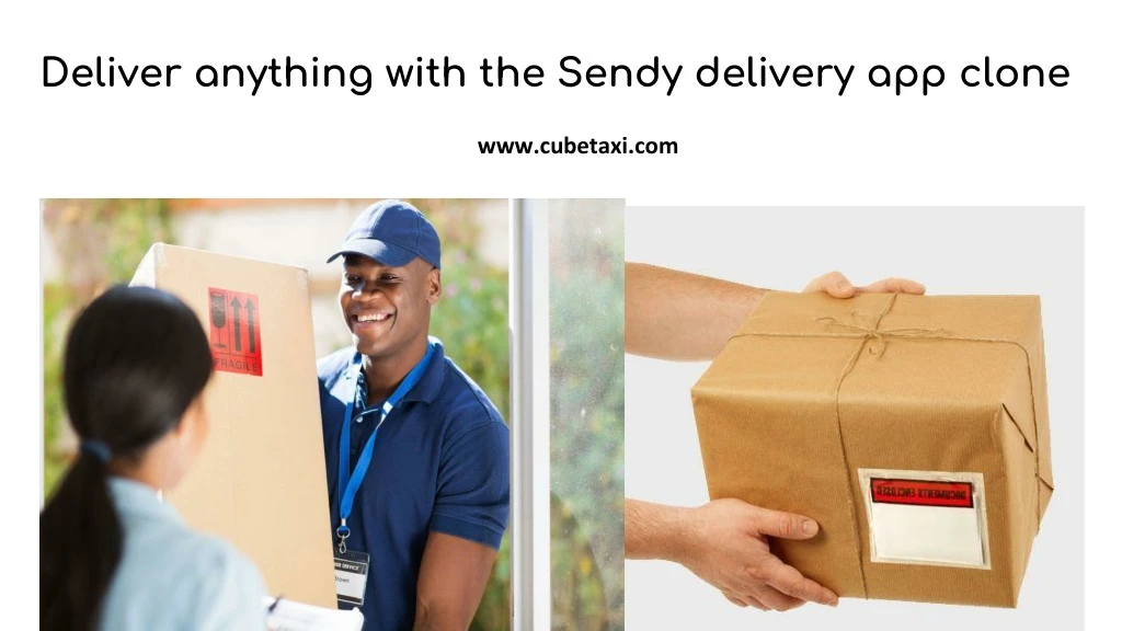 deliver anything with the sendy delivery app clone