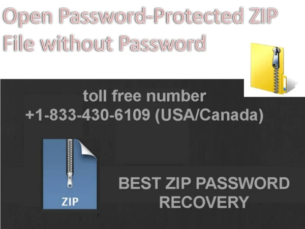 How to Open ZIP Password File