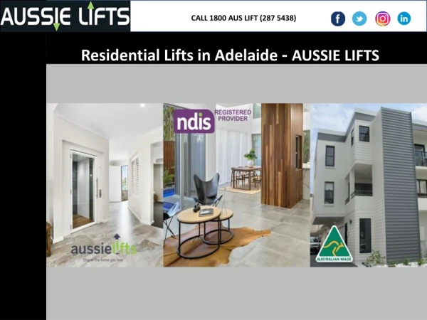 Residential Lifts in Adelaide - AUSSIE LIFTS