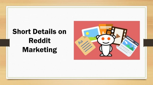 Reddit Marketing