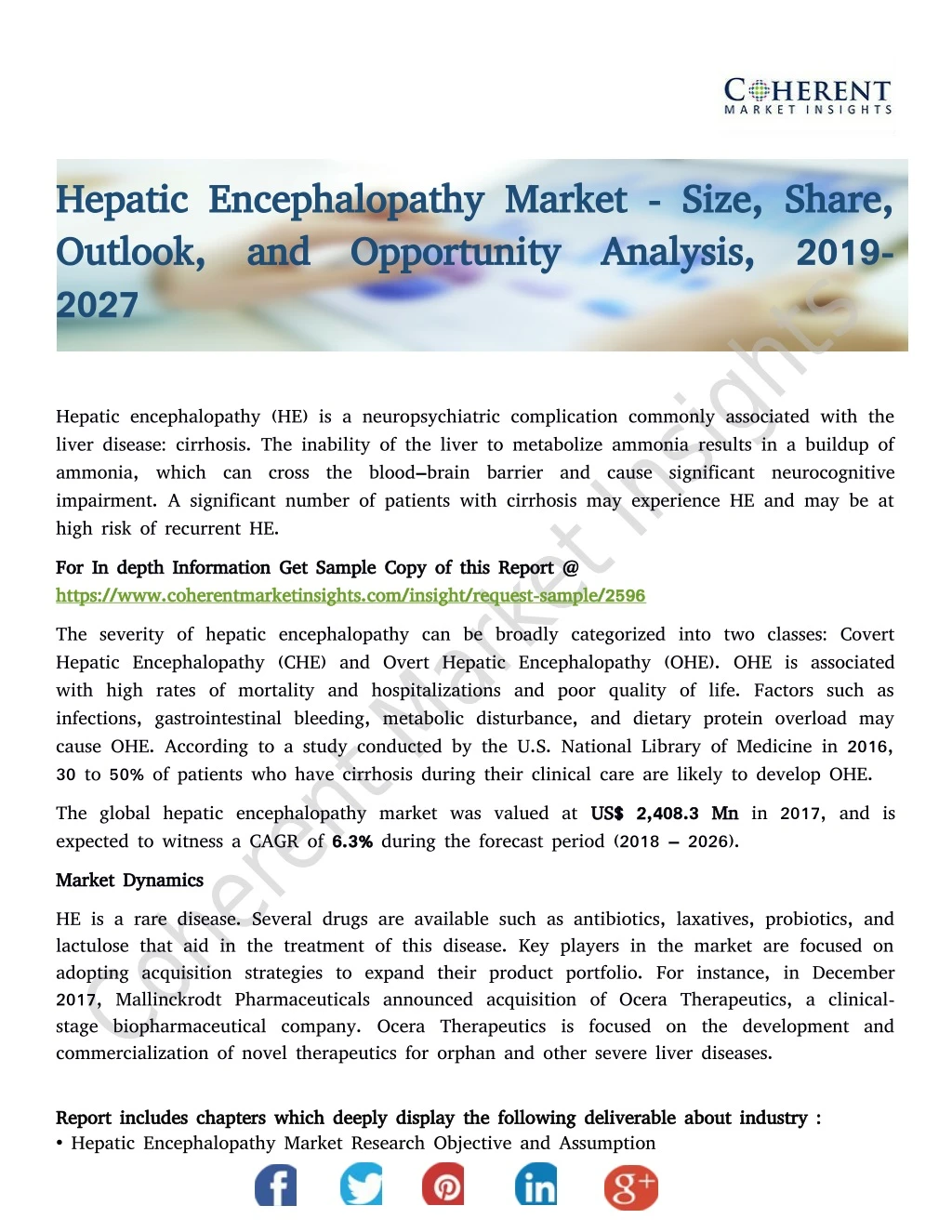 hepatic encephalopathy market size share hepatic
