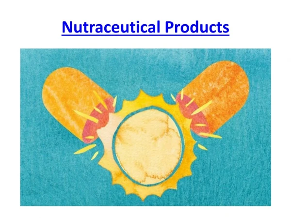 Nutraceutical Products: Vitamin D3