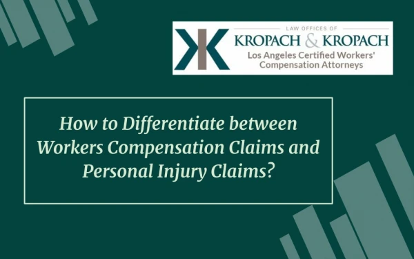 How to Differentiate between Workers Compensation Claims and Personal Injury Claims?
