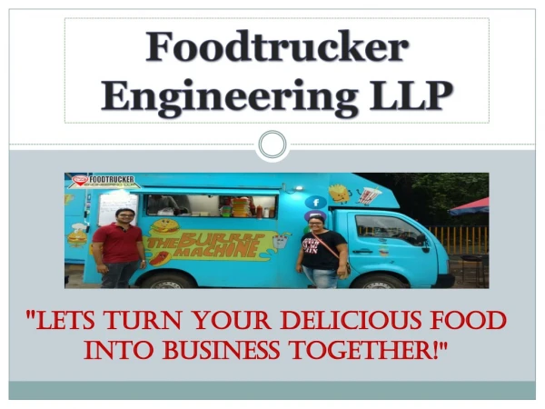 Food Truck in Pune | Foodtrucker Engineering LLP