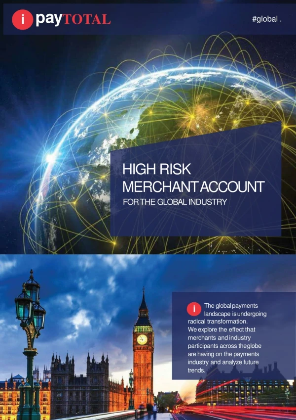 HIGH RISK MERCHANT ACCOUNT