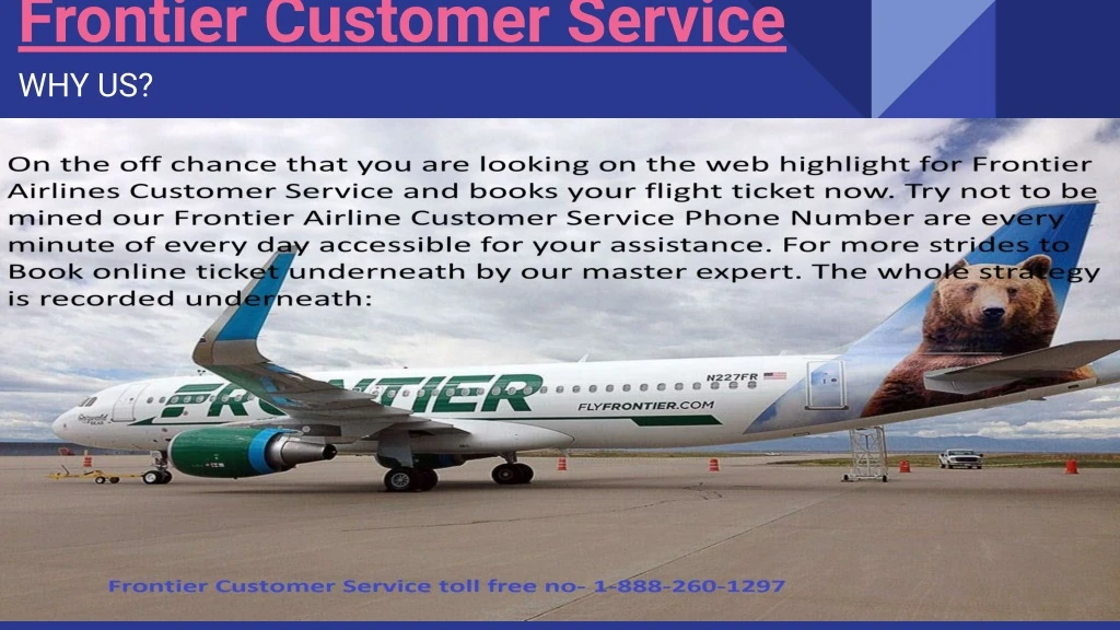 frontier customer service why us