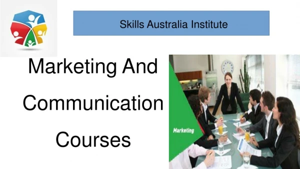 Marketing and Communication Courses in Australia