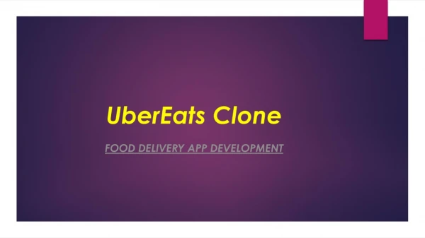 ubereats clone app development