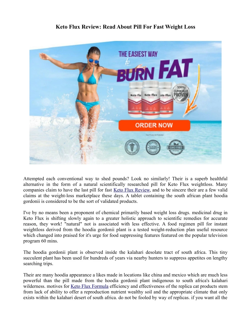 keto flux review read about pill for fast weight