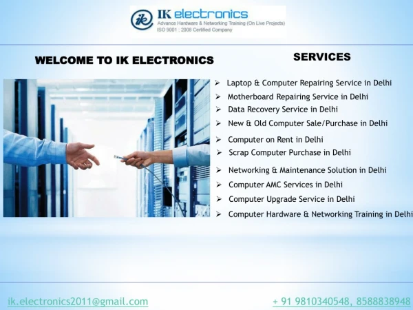 Laptop & Computer Repairing Service in Delhi at the Best Cost