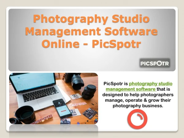 Photography Studio Management Software Online - PicSpotr