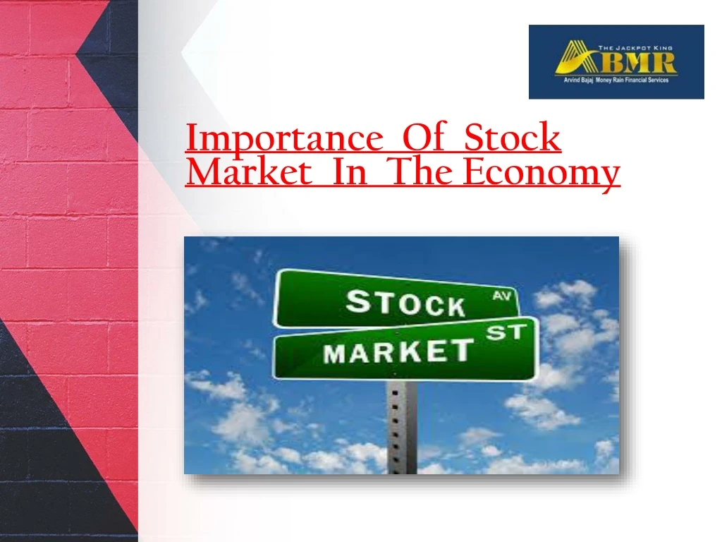 importance of stock market in the economy
