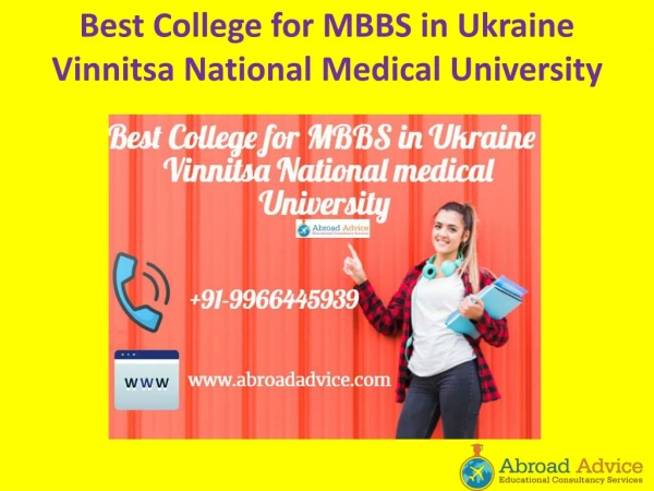 Best College for MBBS in Ukraine | Vinnitsa National Medical University