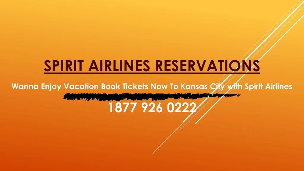 spirit airlines reservations