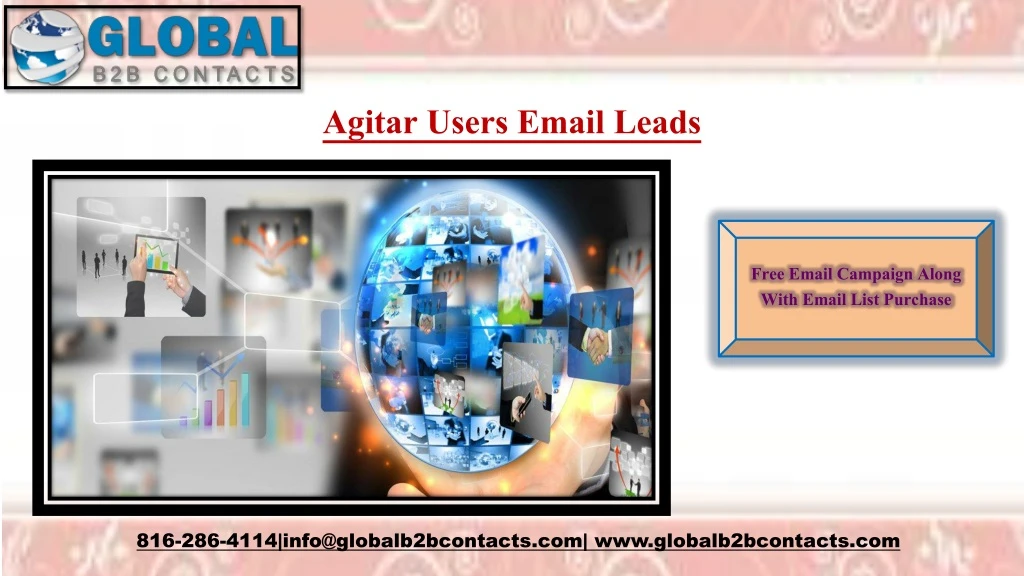 agitar users email leads
