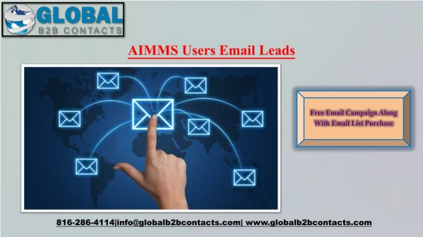 AIMMS Users Email Leads