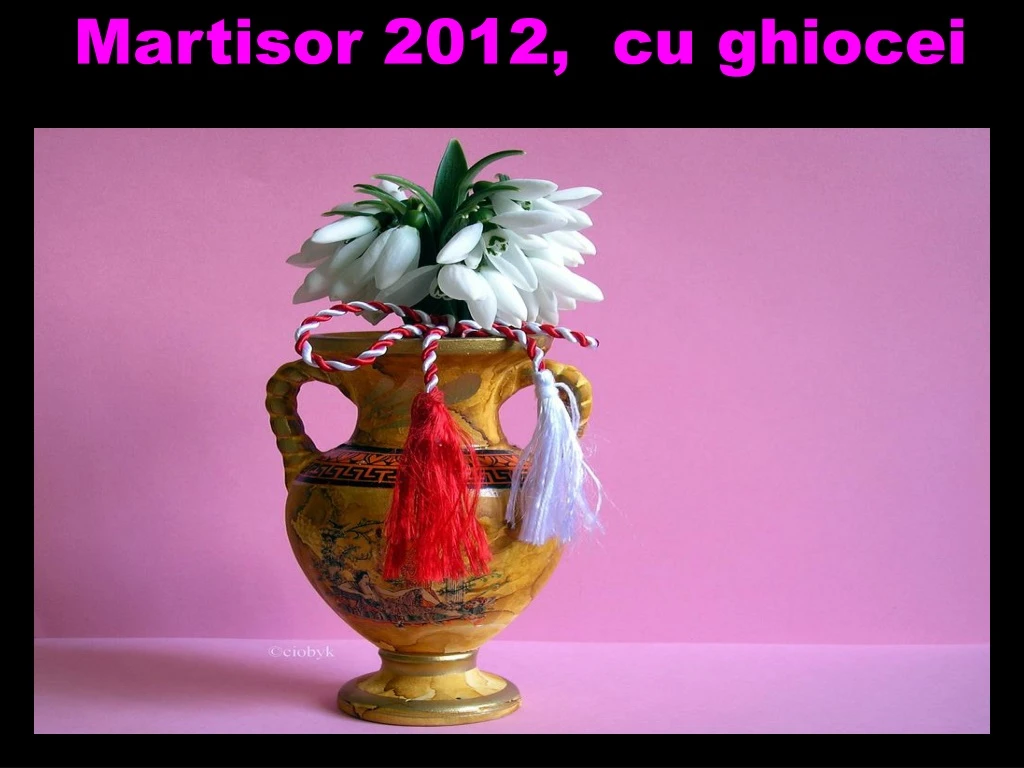 martisor 2012 cu ghiocei