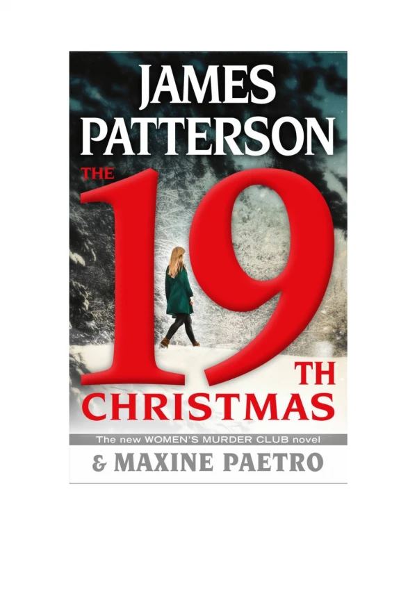 [PDF] The 19th Christmas By James Patterson & Maxine Paetro Free Download