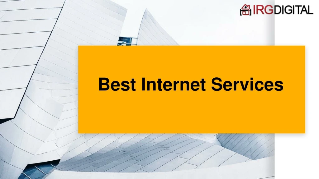 best internet services