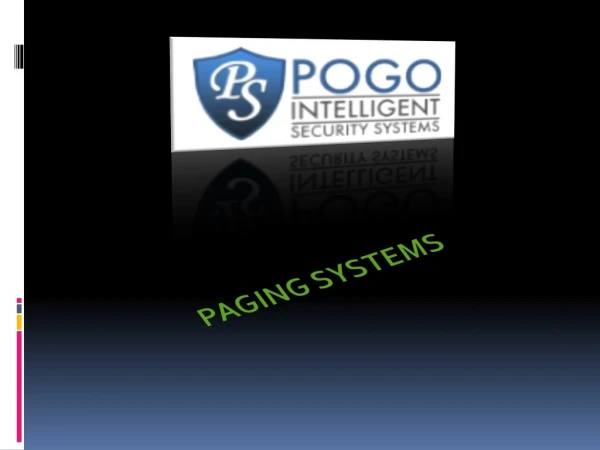 PAGING SYSTEMS