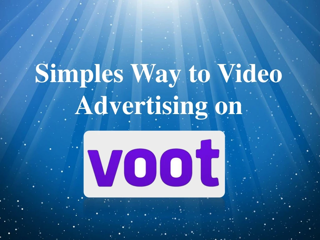 simples way to video advertising on