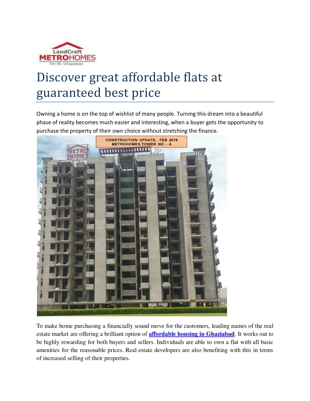 discover great affordable flats at guaranteed