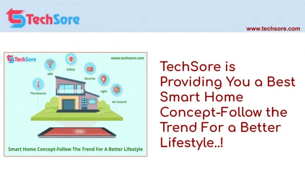 Smart Home Concept and Solution-techsore