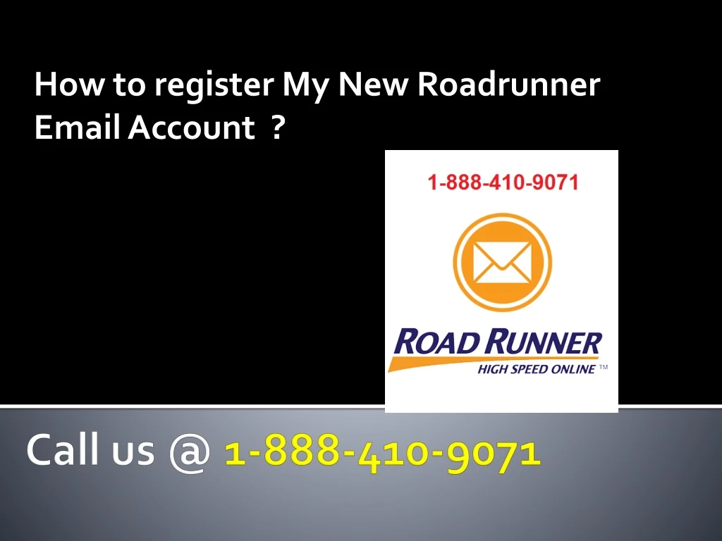 how to register my new roadrunner email account