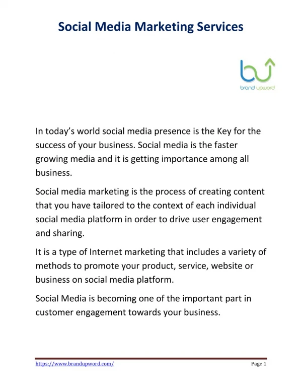 Best Social Media Marketing Services| Internet Marketing