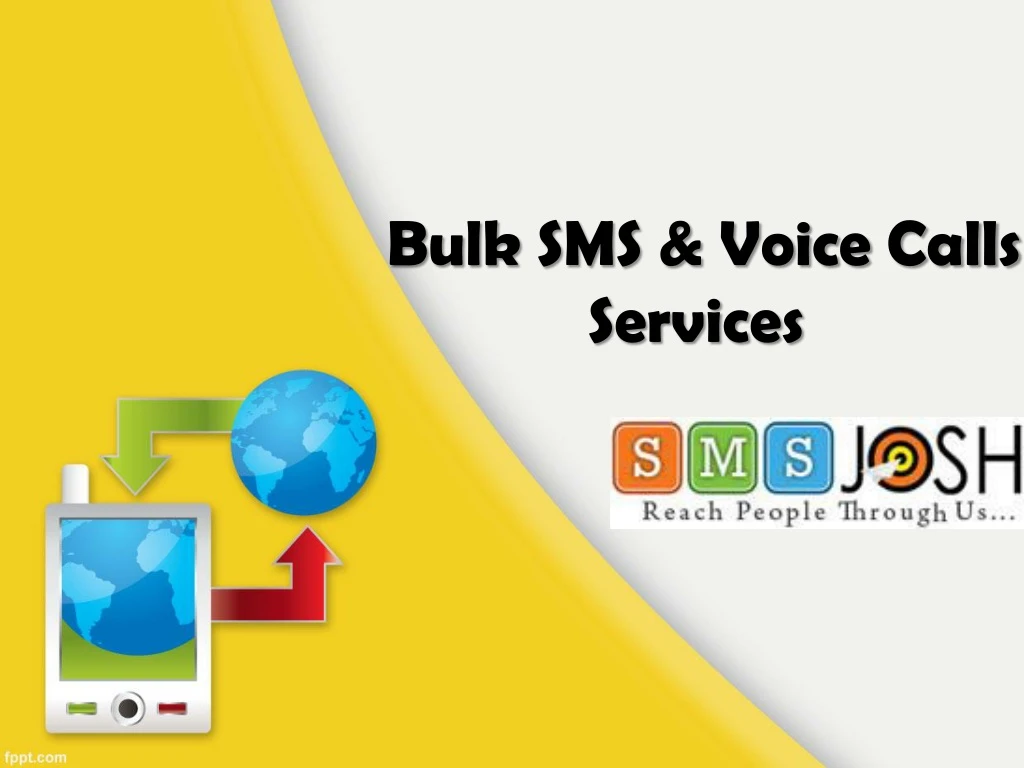 bulk sms voice calls services