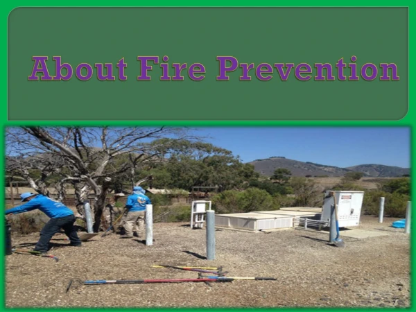 About Fire Prevention